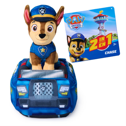 Vehículo de peluche 2 en 1 Paw Patrol