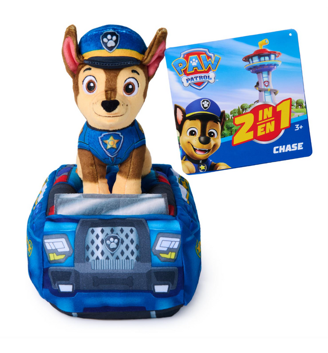 Vehículo de peluche 2 en 1 Paw Patrol