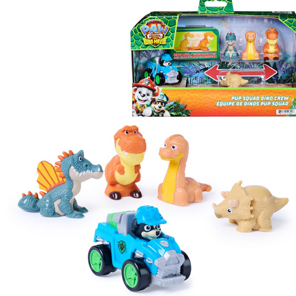 Set Figuras Rex y Dinosaurios Paw patrol