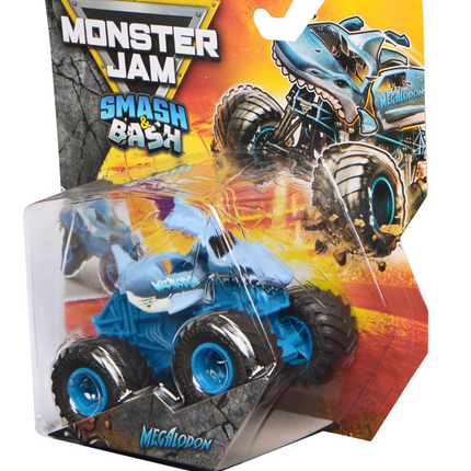 Carro de juguete Monster Jam Smash & Bash a escala 1:64 1 pza