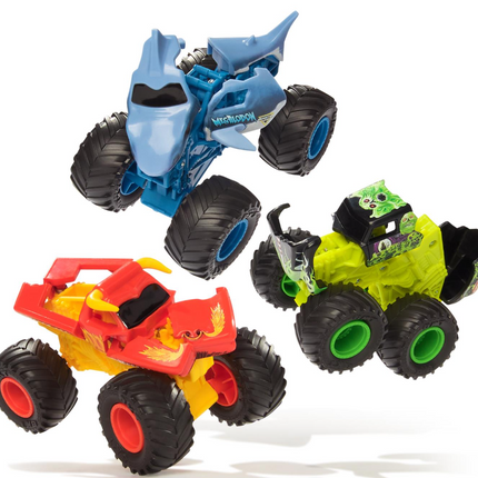 Carro de juguete Monster Jam Smash & Bash a escala 1:64 1 pza