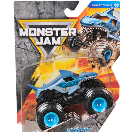 Monster Jam, camión monstruo a escala 1:64 1 pieza  (los estilos pueden variar).