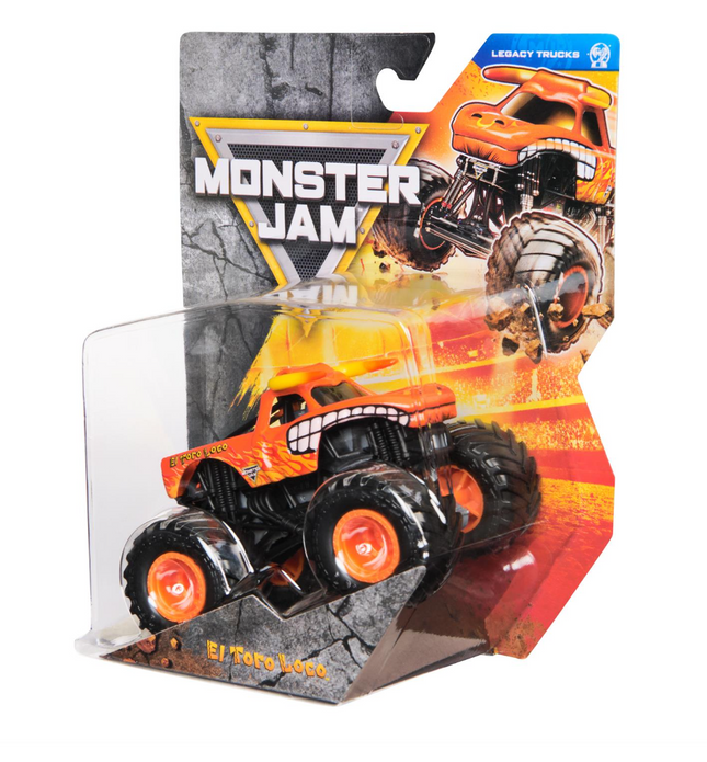 Monster Jam, camión monstruo a escala 1:64 1 pieza  (los estilos pueden variar).