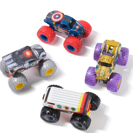 Monster Jam Vehiculo Marvel Surtido 1:64 (los estilos varían)
