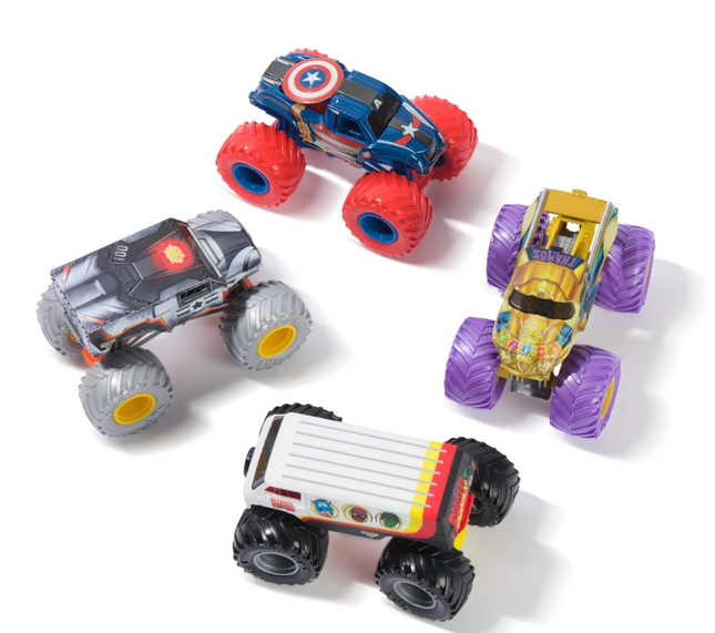 Monster Jam Vehiculo Marvel Surtido 1:64 (los estilos varían)