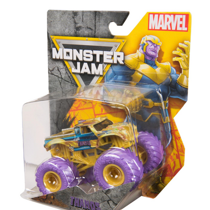 Monster Jam Vehiculo Marvel Surtido 1:64 (los estilos varían)