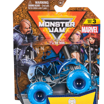Monster Jam Vehiculo Marvel Surtido 1:64 (los estilos varían)