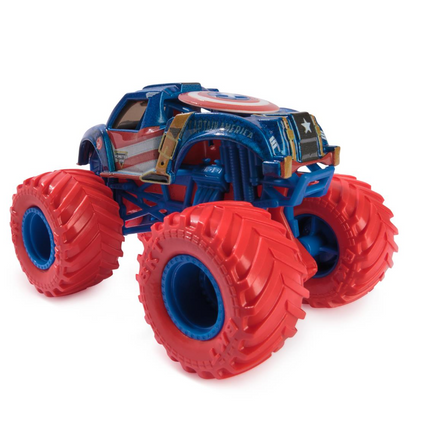 Monster Jam Vehiculo Marvel Surtido 1:64 (los estilos varían)