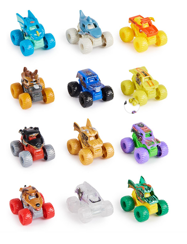 Monster Jam Mini vehículos 1:87 escala (Los estilos pueden variar)