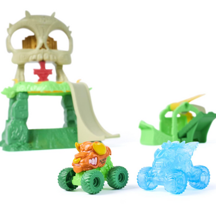 Monster Jam  set de juego Crash & Crumble Skull Escape