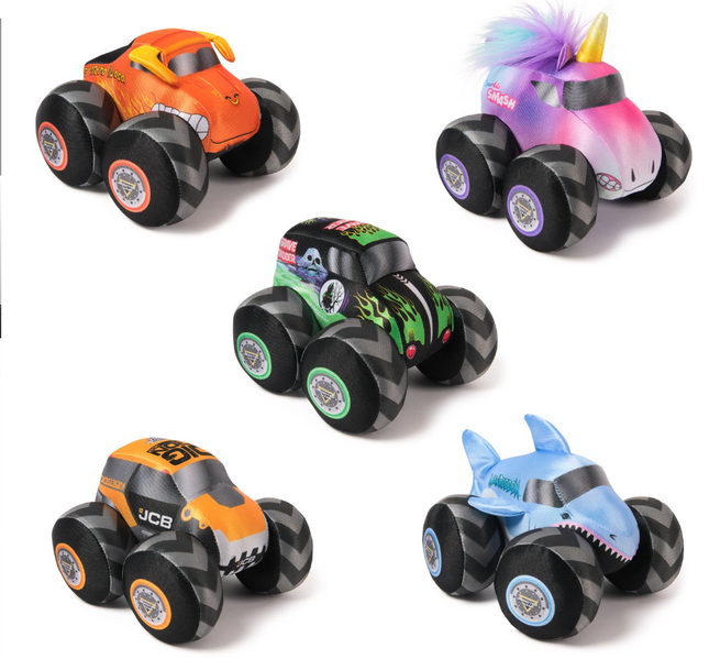 Monster Jam Vehículo de peluche de 25 cm (estilos surtidos)