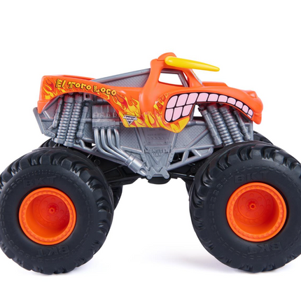 Monster Jam Vehículo  El Toro Loco Rev ÔN Roar a escala 1:15