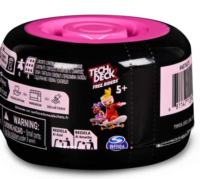 Tech Deck Free Riders Figura misteriosa
