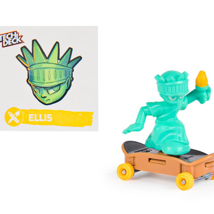 Tech Deck Free Riders Figura misteriosa