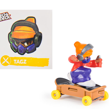 Tech Deck Free Riders Figura misteriosa