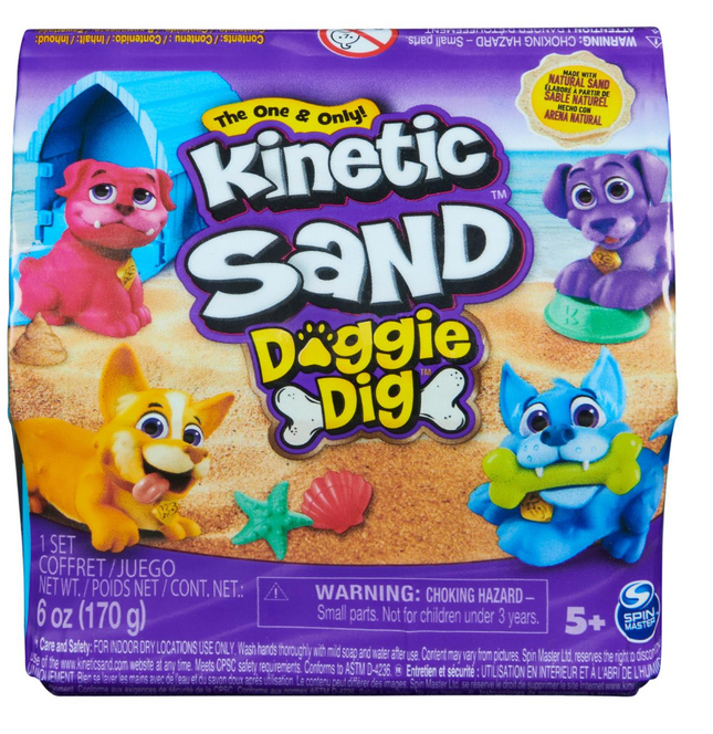 Kinetic Sand juego para perros (los estilos pueden variar)