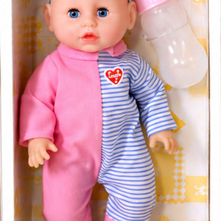 Muñeca Bebé con Biberón  y sonido, Nenuco 30 cm