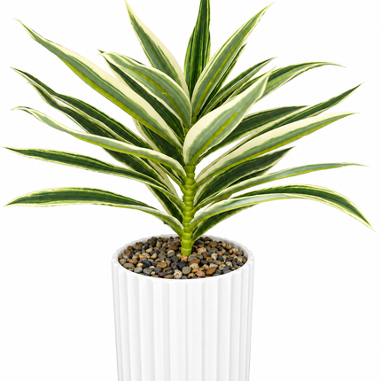 Maceta cancion de la india decorativa artificial 25 cm para el hogar, oficina, regalo