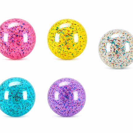 6 Pelotas de Plástico lisa NO. 8 | Balón Ligero para Juegos, Escuela, Playa y Exterior | Colores Surtidos