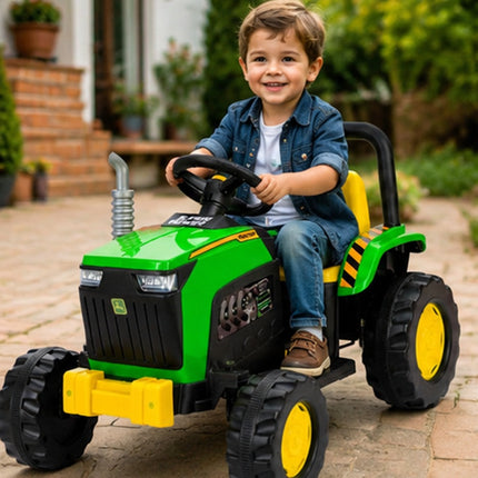 Tractor de Granja Montable Electrico con Luz y sonido