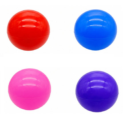 12 Pelotas de Plástico lisa NO. 8 | Balón Ligero para Juegos, Escuela, Playa y Exterior | Colores Surtidos