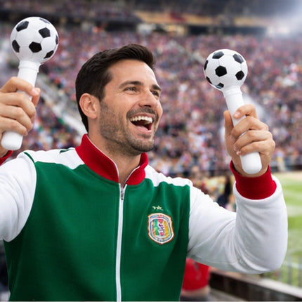 Pack 12. Manos Aplaudidoras con Forma de Balón – Accesorio de Plástico para Eventos Deportivos