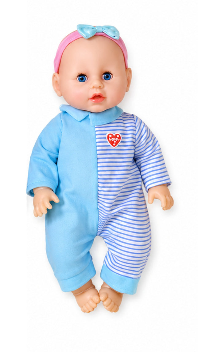 Muñeca Bebé con Biberón  y sonido, Nenuco 30 cm