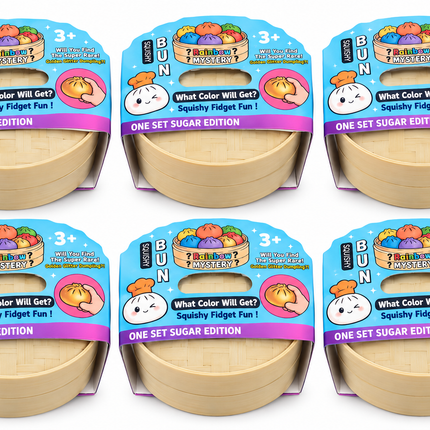 12 Squishy DUMPLING 8.5 cm Juguete Infantil , Pelotas Suaves Antiestrés para Niños, Colores Surtidos, Regalo Divertido