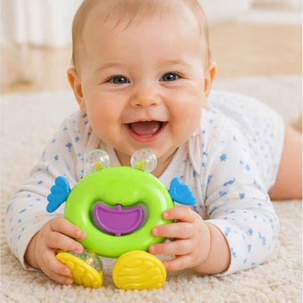 Set de Sonajas  5 Piezas – Juguetes Sensoriales Infantiles, Estimulación Temprana, Colores Atractivos