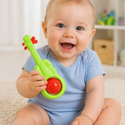 Set de Sonajas  5 Piezas – Juguetes Sensoriales Infantiles, Estimulación Temprana, Colores Atractivos