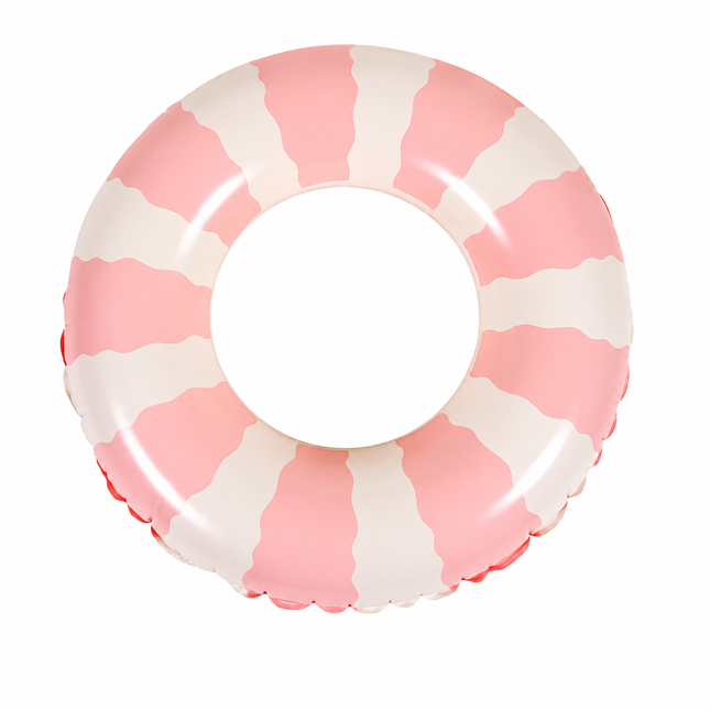 1 Salvavidas Inflable 60 cm Multicolor – Flotador Dona para Alberca y Playa