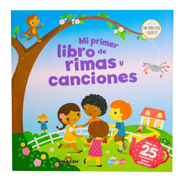 Cuento Mi primer libro de rimas y canciones 24pag 25x25cm