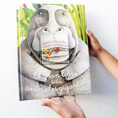 Libro EL GRAN LIBRO DE LOS ANIMALES GIGANTES 39x30cm