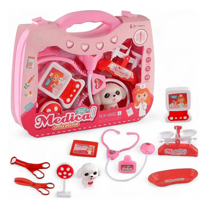 Maletin de doctor con accesorios, medico kit de enfermeria