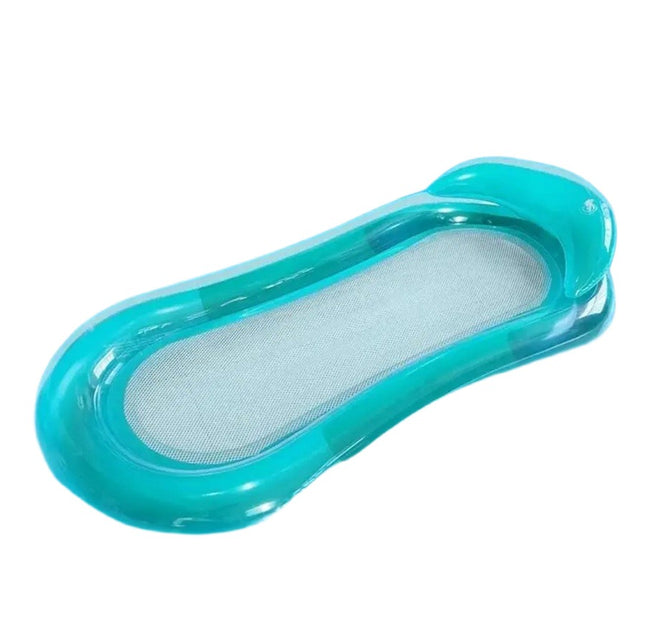 Colchón Inflable Flotante 160 x 84 cm para Alberca y Playa – Colchoneta Acuática para Piscina, Relajación y Verano