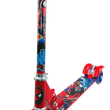 Scooter Patín 3 Ruedas con Luz LED 🕷️🛴✨ para Exterior