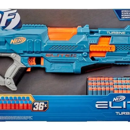 NERF ELITE 2.0  TURBINA CS-18 Lanzador de dardos