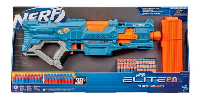 NERF ELITE 2.0  TURBINA CS-18 Lanzador de dardos