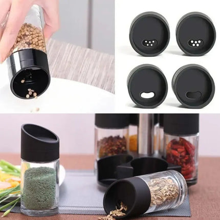 Especiero Moderno Giratorio con Base de 360° | Organizador de Cocina
