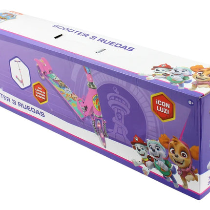 Scooter Patín 3 Ruedas con Luz LED Exterior para niños