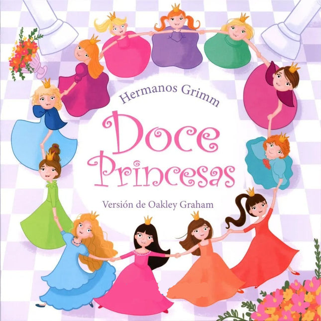 Cuento Doce Princesas 24pag 25x25cm