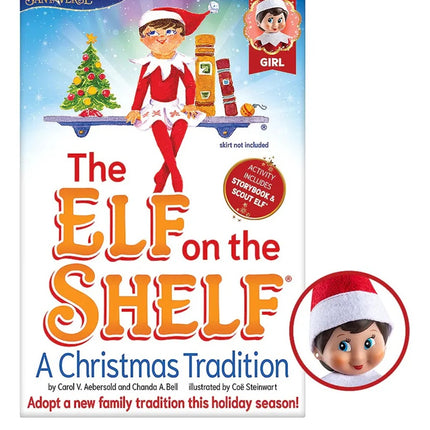 Libro El duende en el estante Una tradición navideña- Elf on the Shelf