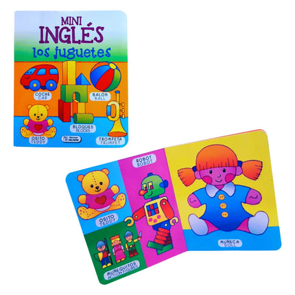 Set 4 pz Mini Ingles 15*12cm 8 paginas