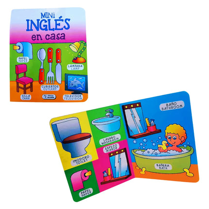 Set 4 pz Mini Ingles 15*12cm 8 paginas