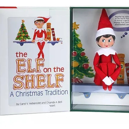 Libro El duende en el estante Una tradición navideña- Elf on the Shelf