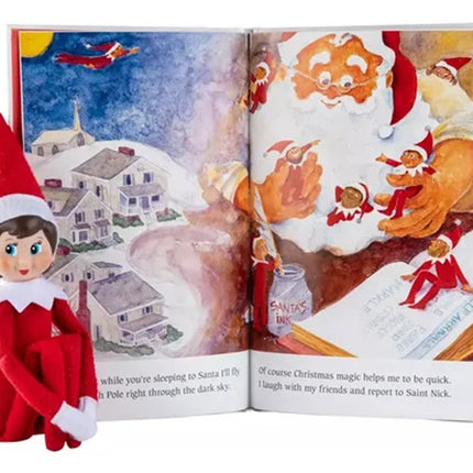 Libro El duende en el estante Una tradición navideña- Elf on the Shelf