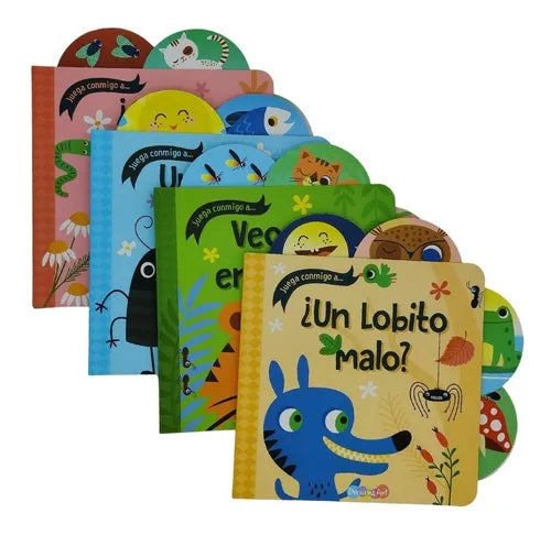 Set 4 pz Juega conmigo a... 8pag 20x20cm