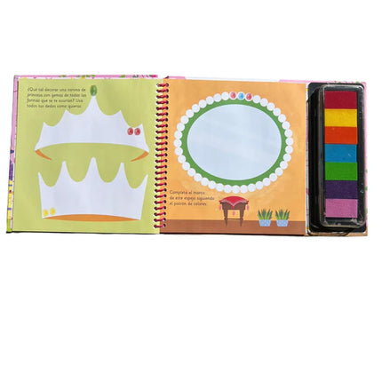 PINTA HUELLITAS PRINCESAS