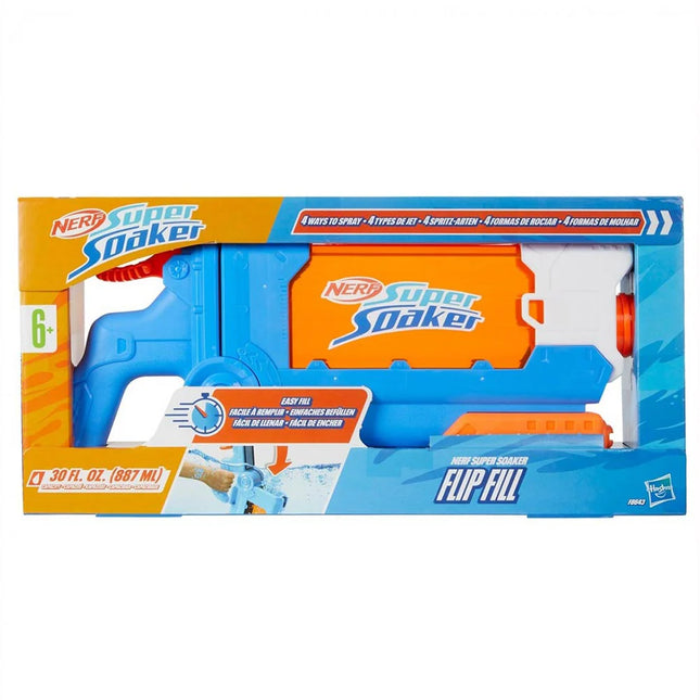 NERF SUPER SOAKER  LLENAR Y VOLTEAR Pistola de Agua