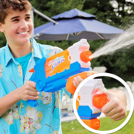 NERF SUPER SOAKER  LLENAR Y VOLTEAR Pistola de Agua